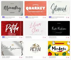 Apply it in case you need to achieve a grunge effect of the text. 30 Best Handwritten Fonts