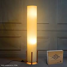 For modern floor lamp designs, browse our large collection of holtkoetter, lite source and robert abbey. Hooom Floor Lamp 52 Led Modern Design Wood Base With Dou Https Www Amazon Com Dp B0737cbw41 Ref Cm Sw R Pi D Floor Lamp Grey Floor Lamp Lamps Living Room