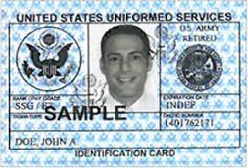 Here are some general rules regarding military id card eligibility. Id Cards