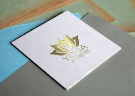 Free Paper Gold Foil Logo Mockup Gold Foil Logo Logo Mockup Mockup Free Psd