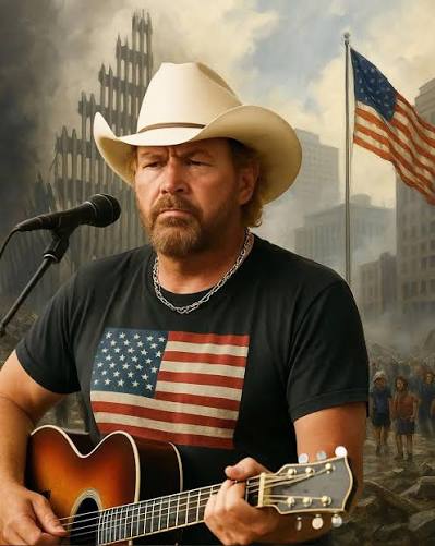 Most people think of Toby Keith's "Courtesy of the Red, White and Blue (The Angry American)" as a response to the Sept. 11 attacks, and that's true. But it's not the full