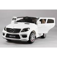 Mercedes Benz Amg Electric Kid S Ride On Car White Mercedes Benz Amg Kids Ride On Car