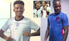 With shirts, shorts and socks so you can step onto the pitch like the pros, we've got you covered. England New Home Kit Revealed Three Lions Roll Back Clock To France 98 With Design Daily Mail Online