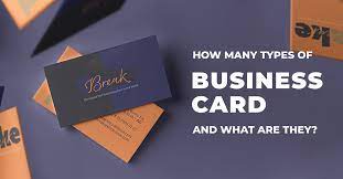 Free business card offers are typically a marketing ploy, not a promise to provide free cards. How Many Types Of Business Card And What Are They Online Graphic Design