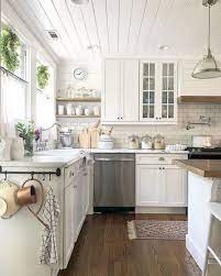 23 Affordable Farmhouse Kitchen Ideas On A Budget Affordable Farmhouse Kitchen Kitchen Remodel Small Kitchen Remodeling Projects