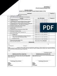 Semakan status permohonan polis secara online (pdrm). Borang 2 Senarai Semak Permohonan Pengecualian Ptm