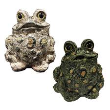 Homestyles Toad Hollow 9 In H Large Tall Toad Whimsical Assortment Home And Garden Statue 2 Pack Garden Statues Toad Statue