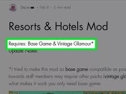 You need to download the framework setup from mod the sims, which contains the mods folder and the resource.cfg file, and put it into documents\electronic arts\ . How To Add Mods To The Sims 4 11 Steps With Pictures Wikihow