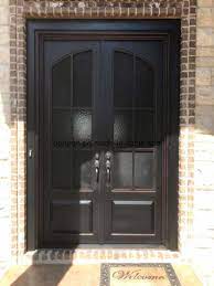Add a wood look to a plain steel door with these easy directions. China Modern Entry French Main Wrought Iron Door Designs Double Door China Steel Fire Door Metal Side Door