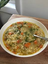 Maybe you would like to learn more about one of these? Simple Chicken Noodle Soup But With Acini Di Pepe The Little Pasta Balls Which Bring Awesome Texture And Fresh Dill Healthyfood