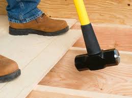 Kitchen & bathroom subfloor replacement. How To Lay A Subfloor Home Repairs Plywood Subfloor Old Houses Renovation