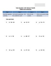 Solving equation for variable worksheets. Solving Variables Worksheets Teachers Pay Teachers
