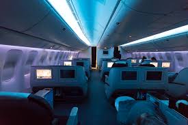 Also, this aircraft flies with 42 seats of business class and 217 seats of economy class. Review Qatar 777 200lr Business Class Doha Auckland The Longest Flight In The World Points From The Pacific