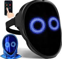 Gootus Face Transforming LED Mask with App Controlled - Halloween Costumes  for Kids, Light Up Mask with Gesture Sensing, Boys Toys Gifts for Birthday  ...
