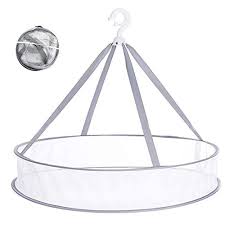 Limited time sale easy return. Foldable Hanging Mesh Dryer Qtopun Sweater Drying Rack Single Layer Flat Clothes Drying Net Laundry Hanging Mesh Rack For Underwear Lingerie Toy Herb 2019 Clothes Drying Rack Indoor
