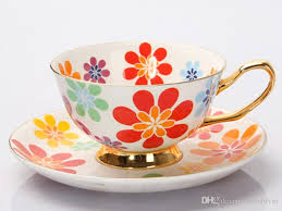With classically rendered roses and diminutive rose buds famous of the new country roses pattern, this set well suits the english teatime tradition. 2021 Rose Ceramic Afternoon Black Tea Cups And Saucers Bone China Coffee Cup With Tray Porcelain Drinkware Set Dropshipping From Lovelover 14 08 Dhgate Com