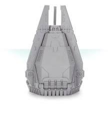 Custom dreadnought drop pod with led lights and magnetised doors. Forge World Webstore