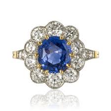 Bague fiancaille diamants saphir bagues bijoux idées. Bague De Fiancailles Saphir Bleu Et Diamants Bijouxbaume