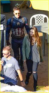 captain america civil war cast look like they had an amazing time on set captain americ captain america civil war marvel superheroes scarlet witch marvel