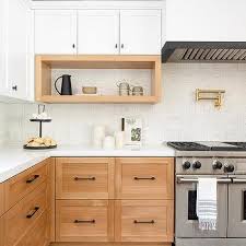 This can improve with stunning effect the design of refacing kitchen cabinets is more costly than refinishing cabinets but still a fraction of the price to replace them. Golden Oak Cabinets Design Ideas