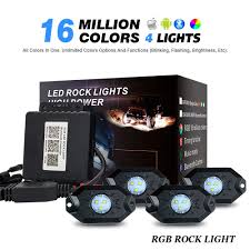 Use the soundsync™ music mode to match your lighting with the beat of your favorite songs straight from your phone or. Music Mode Upgraded Multicolor Neon Led Light Kit Waterproof Timing Function Jiguoor 8 Pods Rgbw Led Rock Lights With Upgraded App Bluetooth Controller Extension Cords Cords Adapters Multi Outlets