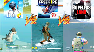 So pubg mobile lite is finally launched in india and you can download it from playstore and in this video i am doing a comparison of … Pubg Mobile Lite Vs Free Fire Vs Hopeless Land Which Is Best For Low End Device Youtube