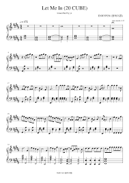 Save pdf to your archive from googledrive or onedrive (264 kb, 4 pages). Enhypen Let Me In Piano Sheet Music Sheet Music Piano Sheet Music Easy Piano Sheet Music