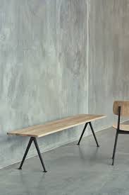 Banc Pyramid 12 Hay Noir Bois Naturel Made In Design