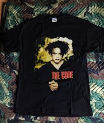 Target vintage style de manche ou de col: Vintage The Cure Swing Tour 1996 Concert T Shirt T Shirts Aliexpress