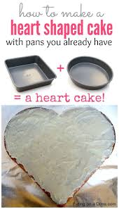 How To Make A Heart Shaped Cake Eating On A Dime Heart Shaped Cakes Dessert For Dinner Family Favorite Meals