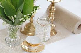 Tischband Gold 25m X 23cm Tischlaufer Vlies Trachten Hochzeit Diamantene Hochzeit Tischband