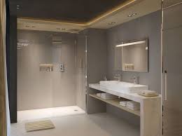 Sur les murs, le béton ciré en salle de bain habille partiellement ou totalement les surfaces murales, selon vos préférences. Salle De Bains Beton Cire Idees Deco Pour S Inspirer Cote Maison