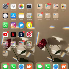 Iphone App Layout Aesthetic In 2020 Iphone Layout Iphone Organization Organize Phone Apps