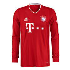 Find your new bayern munich jersey as home, away or cl kit here in the ⚽fc bayern store & order now online! Fc Bayern Shirt Home Longsleeve 20 21 Official Fc Bayern Munich Store