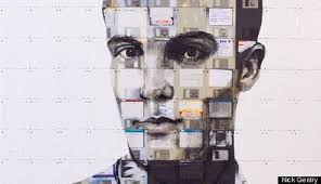 Floppy Disk Art: Nick Gentry Paints With Obsolete Tech