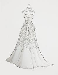 Custom Wedding Dress Sketch Dress Sketches Wedding Dress Sketches Custom Wedding Dress Sketch