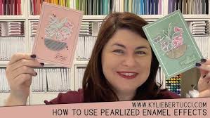 Using the Pearlized Enamel Effects