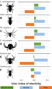 Near the intersection of n cherokee rd and pawnee dr. Beyond Polyphagy And Opportunism Natural Prey Of Hunting Spiders In The Canopy Of Apple Trees Peerj