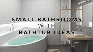 With the cool bathroom ideas for small bathrooms, in this article, choosing to implement them into your area becomes much more manageable. Small Bathrooms With Bathtub Ideas Youtube