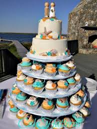 Beach Wedding Cakes And Cupcakes Beach Wedding Cakes Ideas Beach Theme Wedding Cakes Beach Wedding Cupcakes Beach Wedding Cake