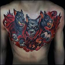 50 Cerberus Tattoo Designs For Men Three Head Dog Ideas Tattoo Designs Men Tattoo Designs Tattoos