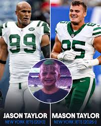 Exactly 15 years after watching dad Jason Taylor play for ...