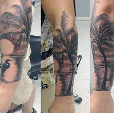 100 Palm Tree Tattoos For Men Tropical Design Ideas Tree Tattoo Men Palm Tree Tattoo Tree Tattoo