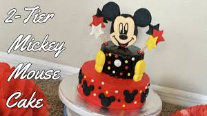 Best 1st birthday cake bakeries in san go birthday cake designs for a 2 year old boy sippy cup mom 35 incredibly cute kids birthday cake ideas mickey mouse birthday cake one year old fine mickey mouse birthday cake one year old fine. 2 Tier Mickey Mouse Cake Mickey Mouse Theme Cake At Home 2 Tier Vanilla Flavored Mickey Cake Youtube