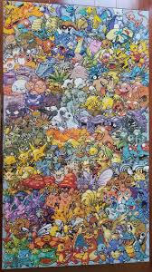2.64 x 3.43 inches or. Pokemon Gen 1 Cross Stitch Pattern 32 1 X 18 3 Diamondpainting