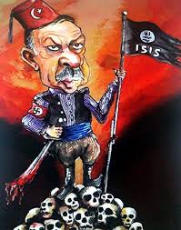 ANHA عربية - رسوم كاريكاتورية عالمية مناهضة للاحتلال التركي تتزايد ردود الأفعال المناهضة لهجمات الإبادة التي تشنها دولة الاحتلال التركية ضد مناطق شمال وشرق سوريا، من مختلف الأوساط في مختلف أنحاء العالم.