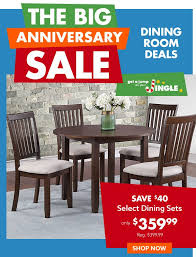 Browse value city furniture for a great selection of dining room furniture at affordable prices. Delicious New Dining Room Deals Big Lots Email Archive