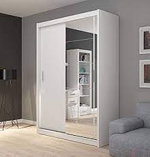 Sliding wardrobe doors don't take any space to open, but they do add modern style to a room. White Wardrobes With Sliding Doors And Mirrors Topdekoration Com Lemari Putih Rumah Dekorasi Rumah