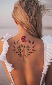 Pin By Ilona On Tattoo Feminine Back Tattoos Beautiful Back Tattoos Back Of Shoulder Tattoos For Women