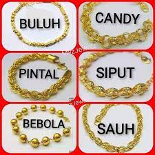 Membeli emas perhiasan atau barang kemas juga perlu ada tips. 30 Spesis Dan Nama Gelang Emas Yang Mungkin Cik Suami Belum Tahu